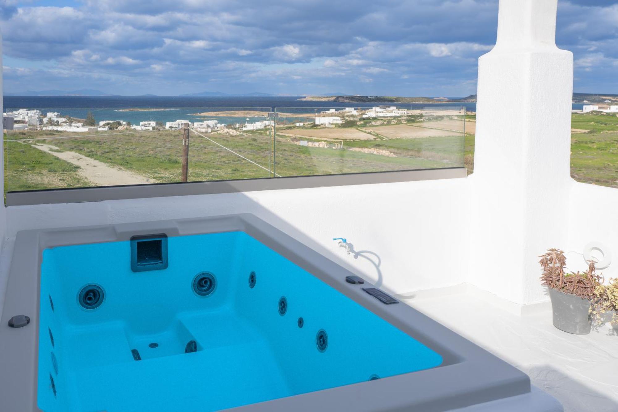 Pure White 1Bd House With Amazing Sea Views In Naousa Exterior photo